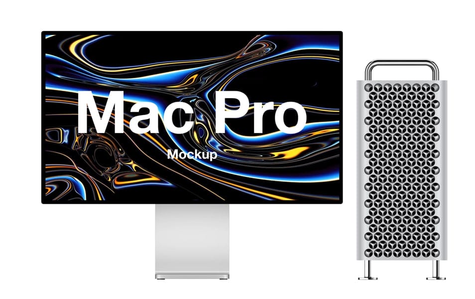 Free Mac Pro Mockup