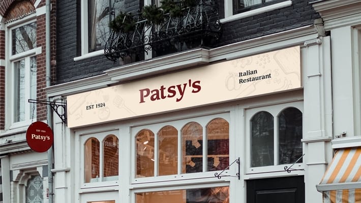 Free Storefront Board & Signage Logo Mockup PSD