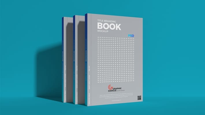 Free Title Branding Book Mockup PSD