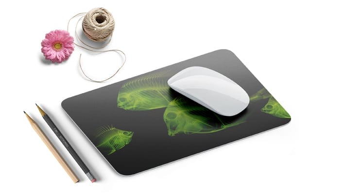 Free Unique Mouse Pad Mockup