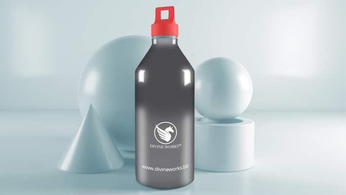 Free Water Bottle Mockup