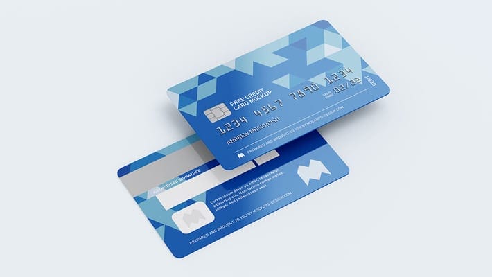 Free Credit Card Mockup