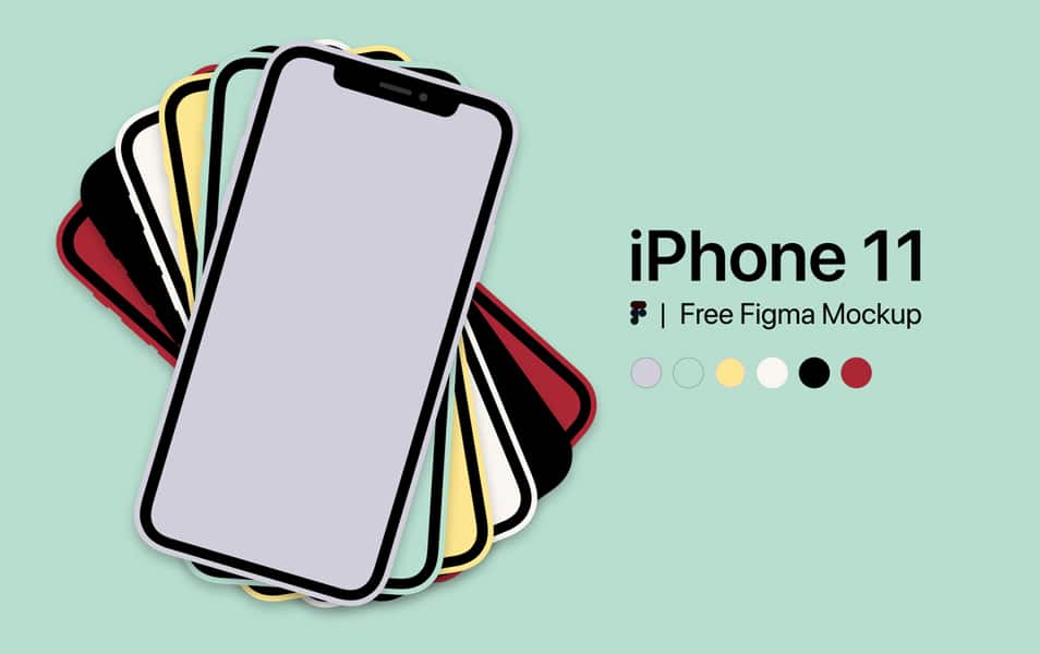 Free iPhone 11 Figma mockup