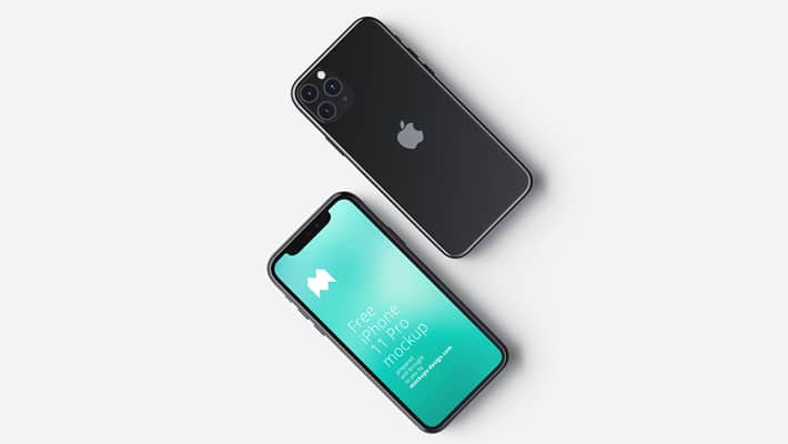 Free iPhone 11 Pro mockup