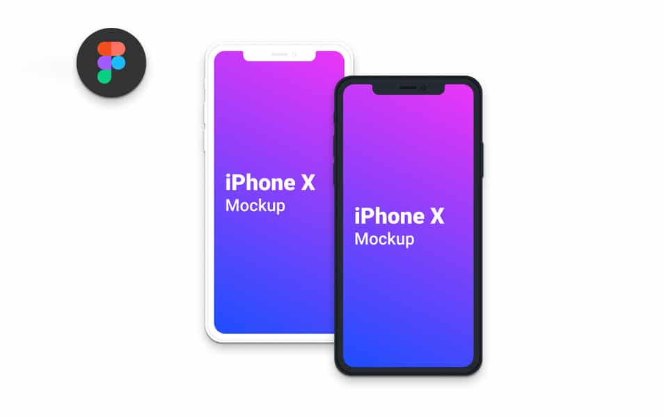 Free iPhone X Clean Mockup