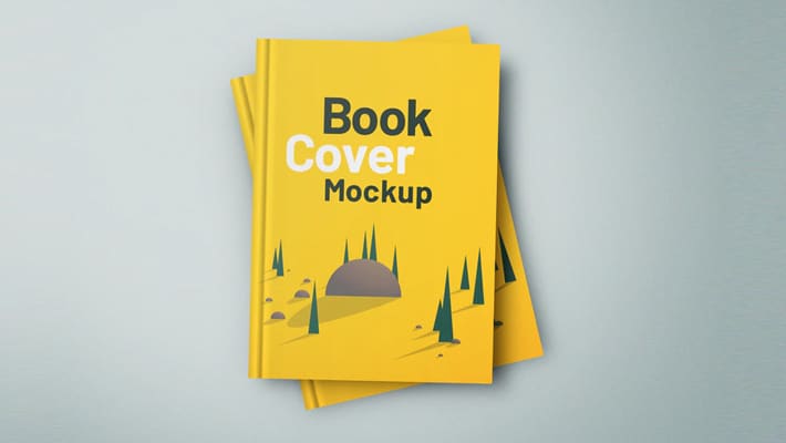 Hardcover Book Mockup