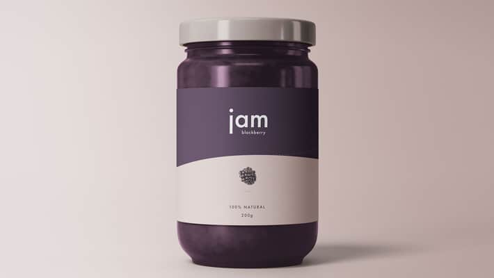 Jam Jar Mockup