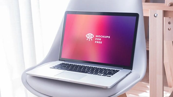 Laptop Simple Mockup