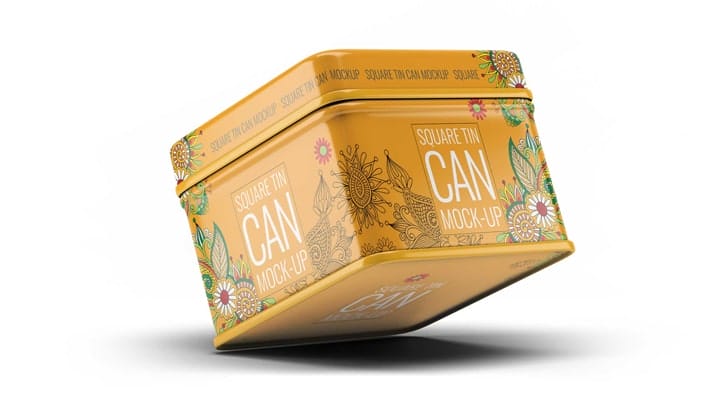 Latest Tin Can Mockup