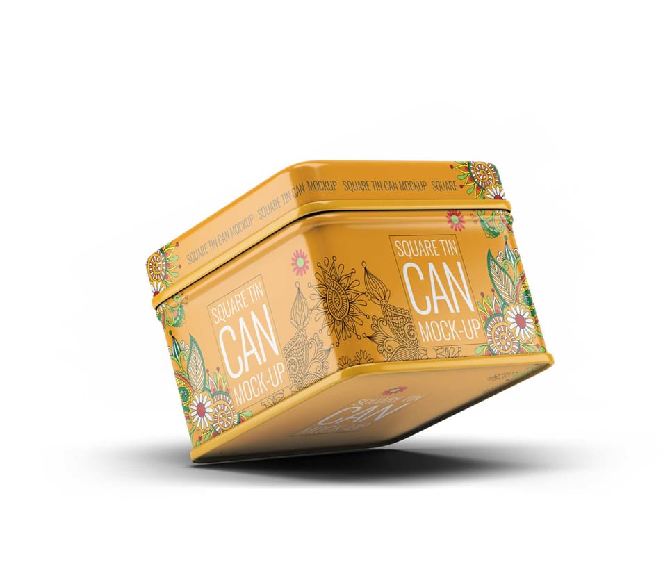 Latest Tin Can Mockup