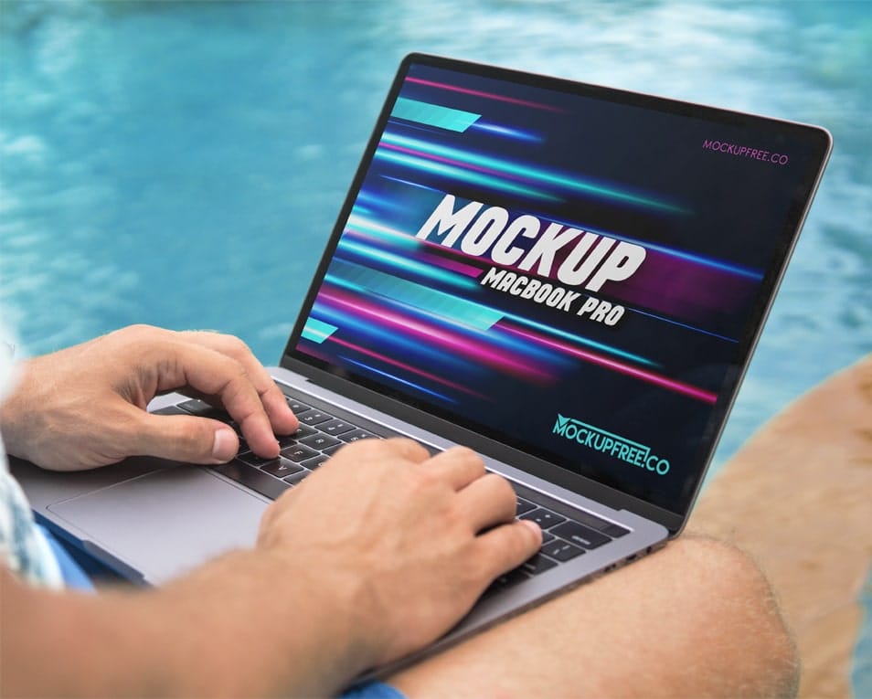 MacBook Pro Free PSD Mockup