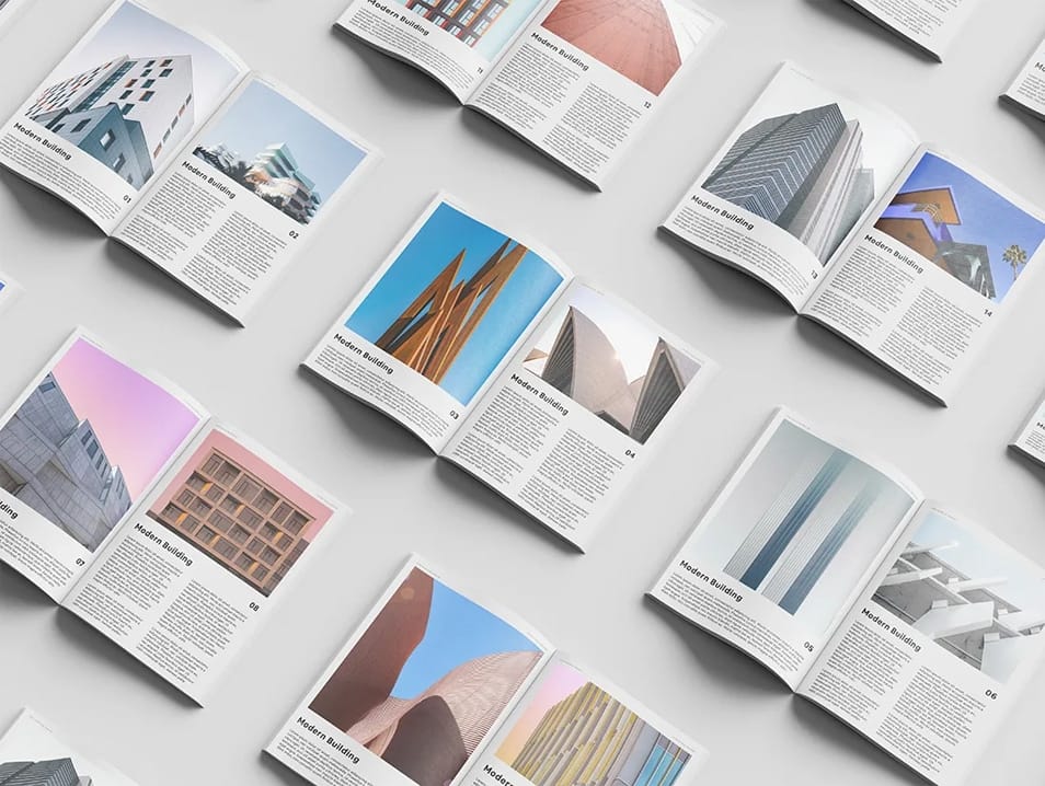 Magazine Set Mockup