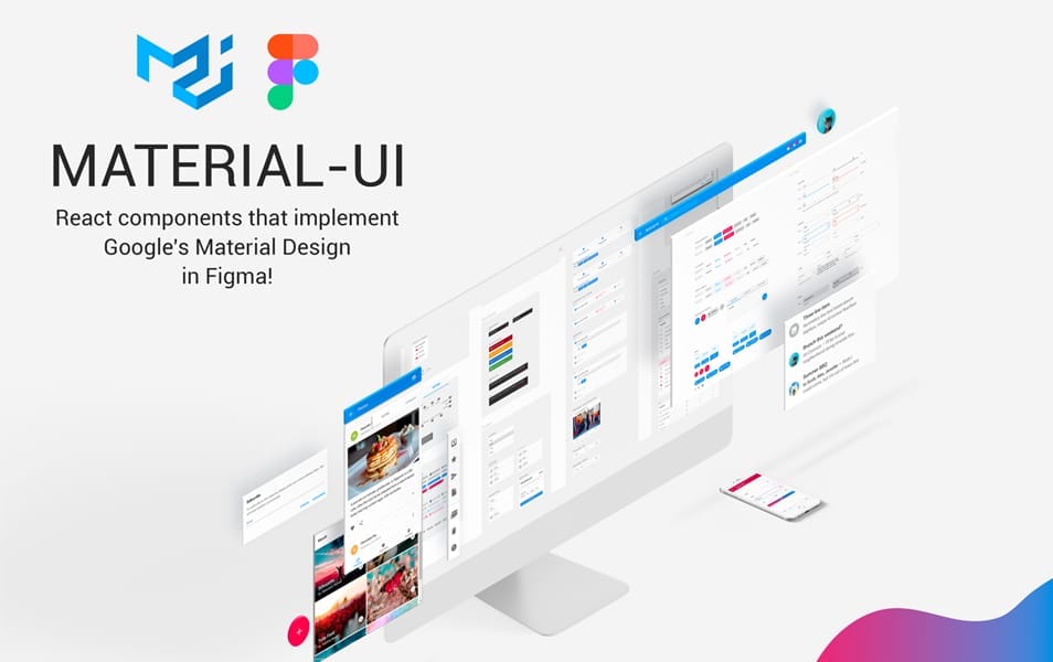 Material-UI: React components in Figma