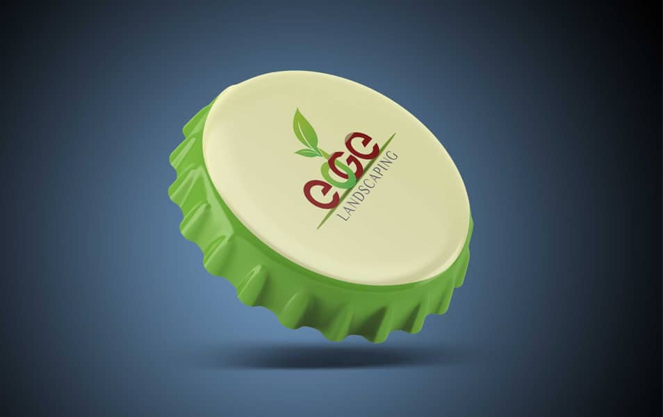 Outstanding Bottle Cap Mockup