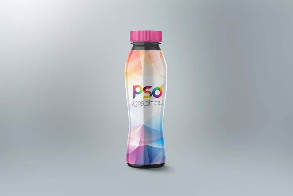 Plastic Bottle Branding Mockup