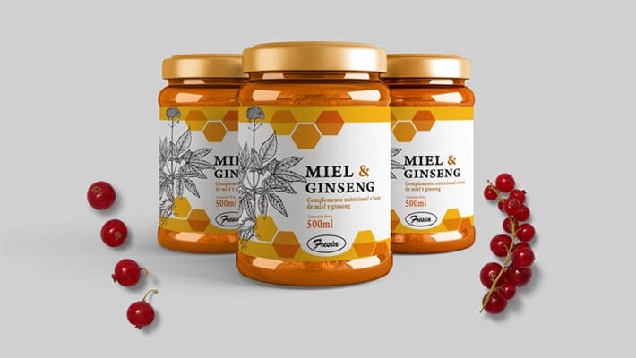 Prime Honey Mason Jar Mock up