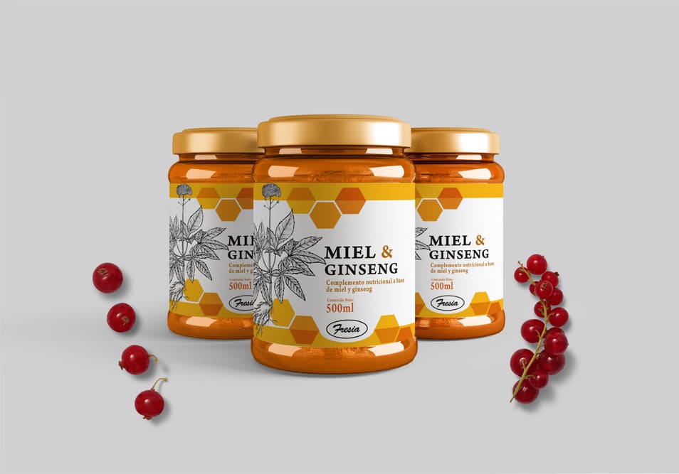 Prime Honey Mason Jar Mock up