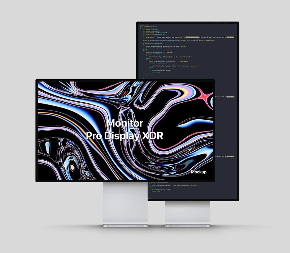 PSD Pro Display XDR Mockup