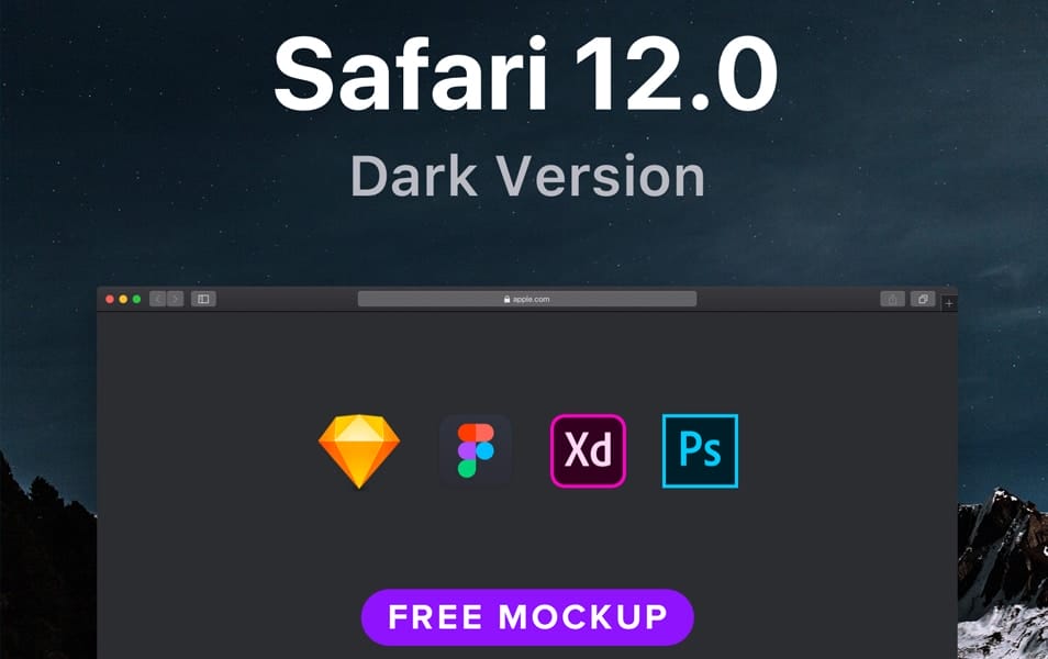 Safari Mockup Freebie