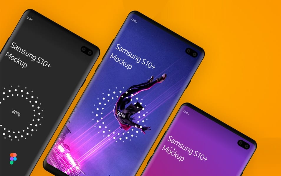 Samsung S10 Mockup