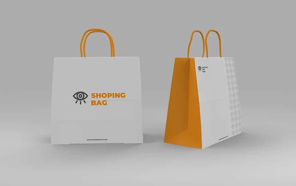Shopping Bags Mockup