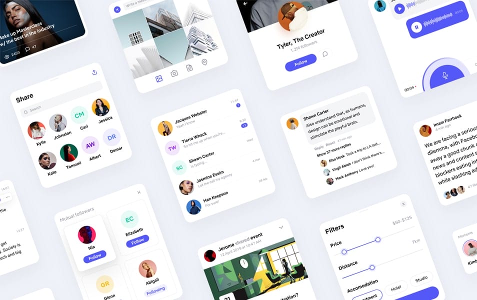 Social UI Kit