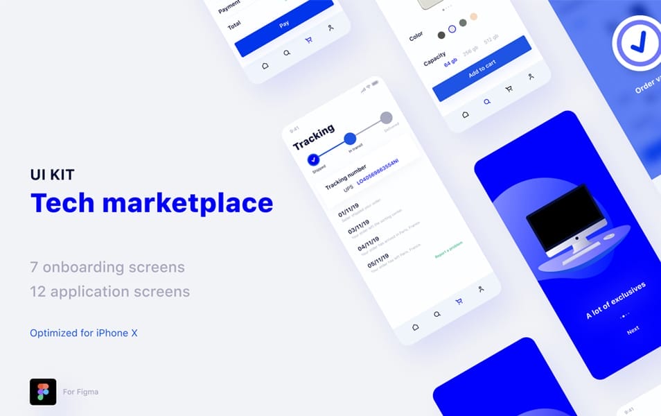 Tech Marketplace UI Kit