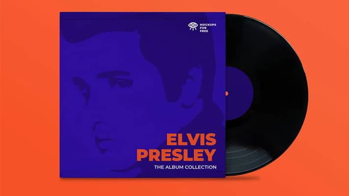 Vinyl Record Album Mockup