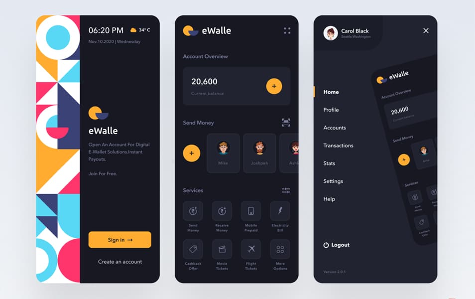 eWalle - Portable Wallet