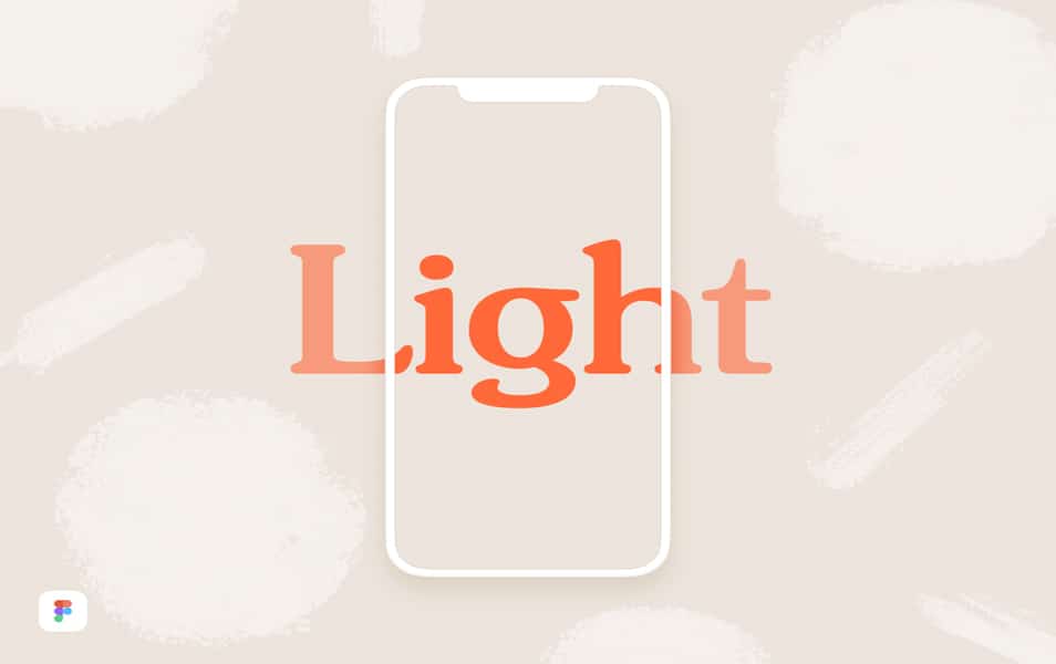 iPhone X Light Mockup