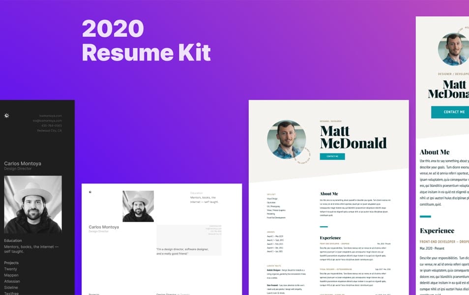 2020 Responsive Resume Kit