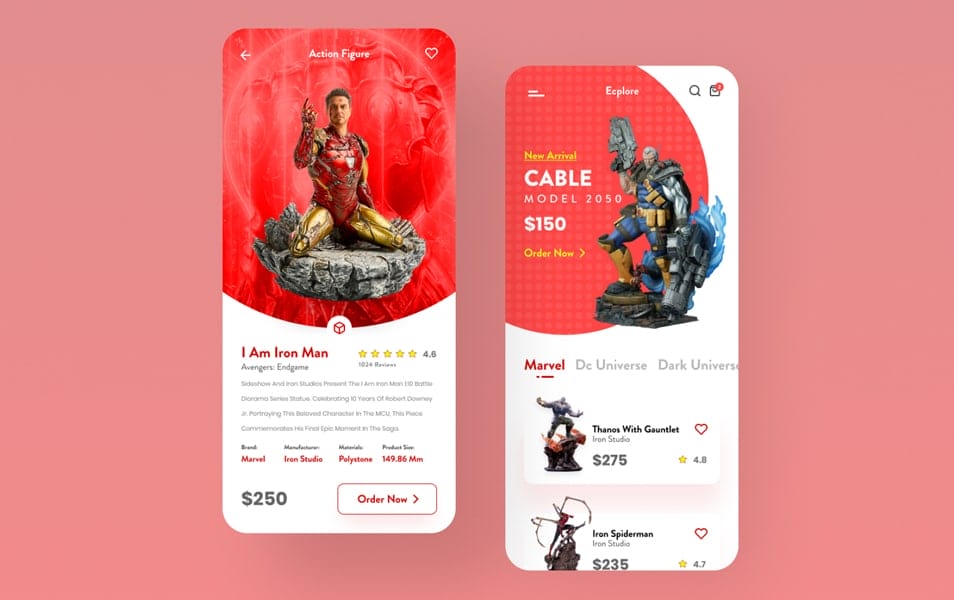Action Figure Sale App