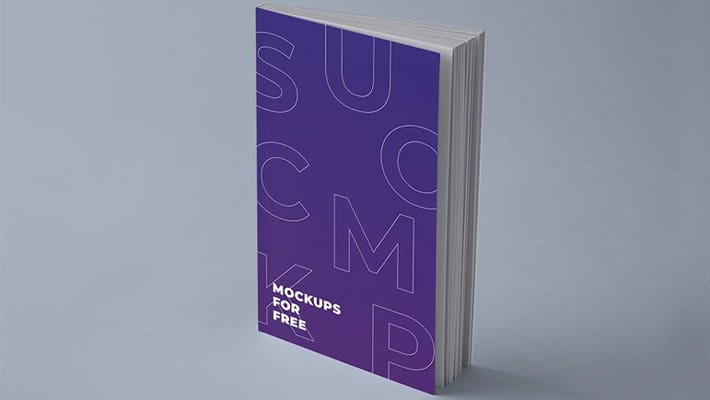 Book Cover Simple Mockup