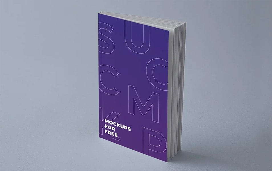 Book Cover Simple Mockup