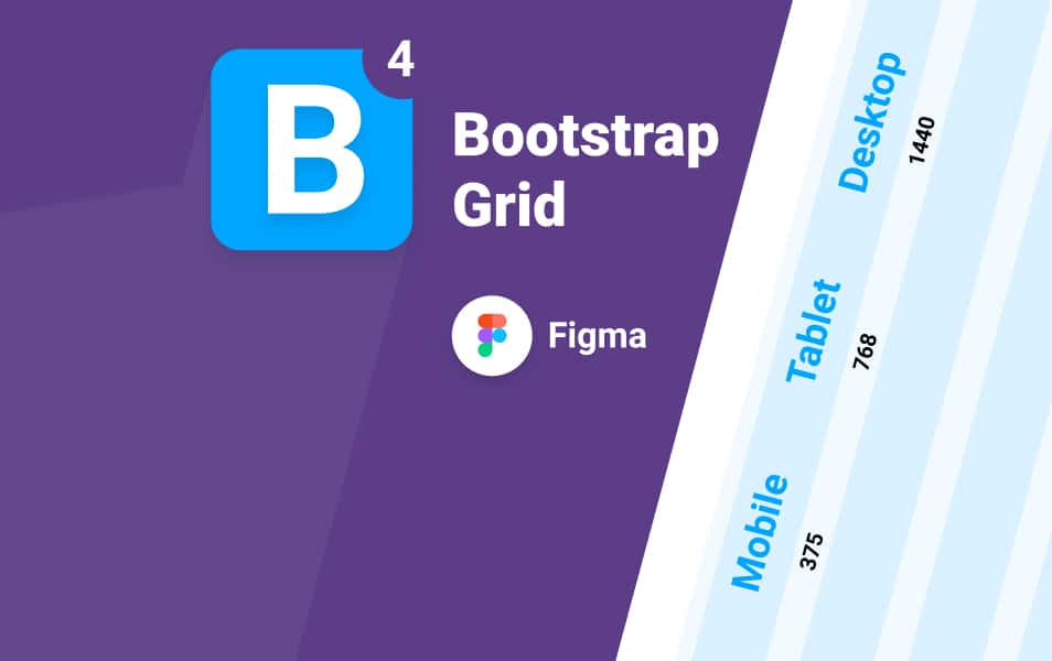 Bootstrap Grid v4 for Figma