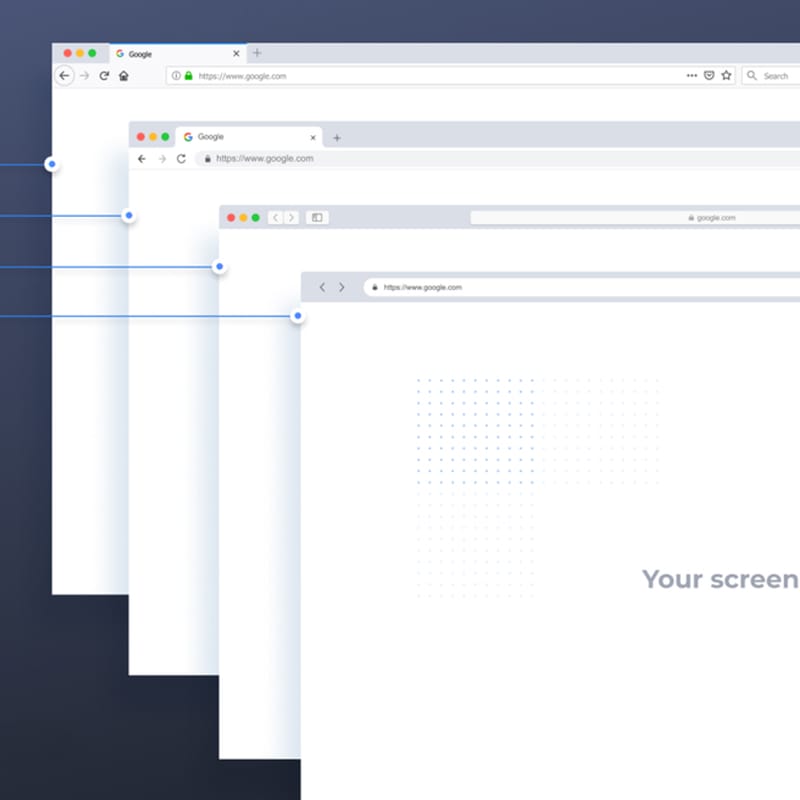 Browsers Mockups Free Figma