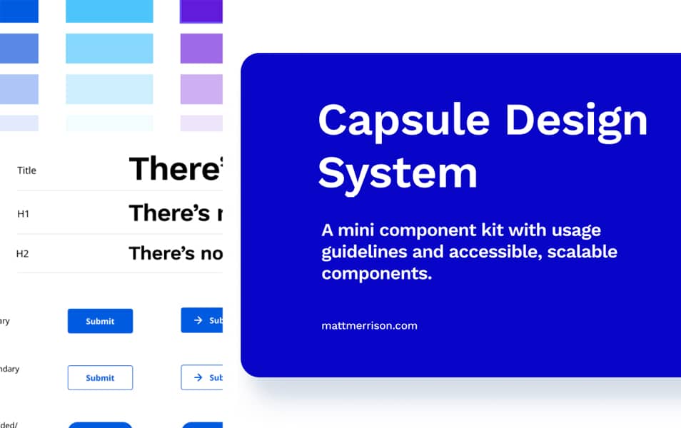 Capsule Design System