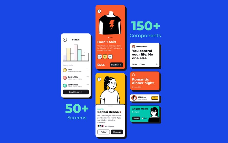 Contra Wireframe Kit