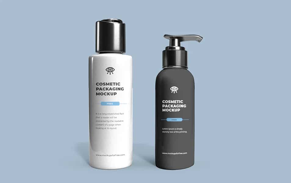 Cosmetic Packaging Mockup