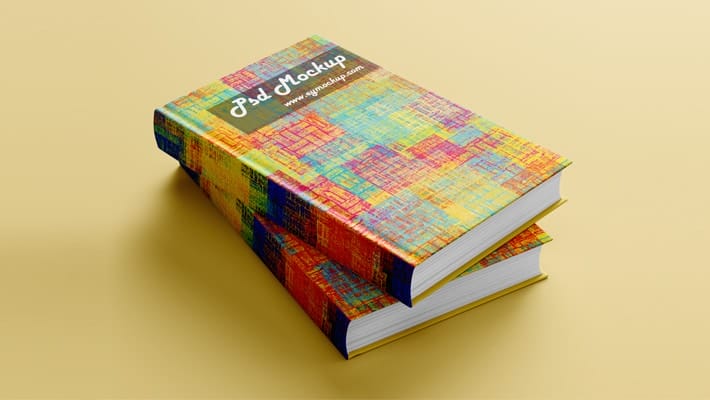 Cover Book Design PSD Mock-up