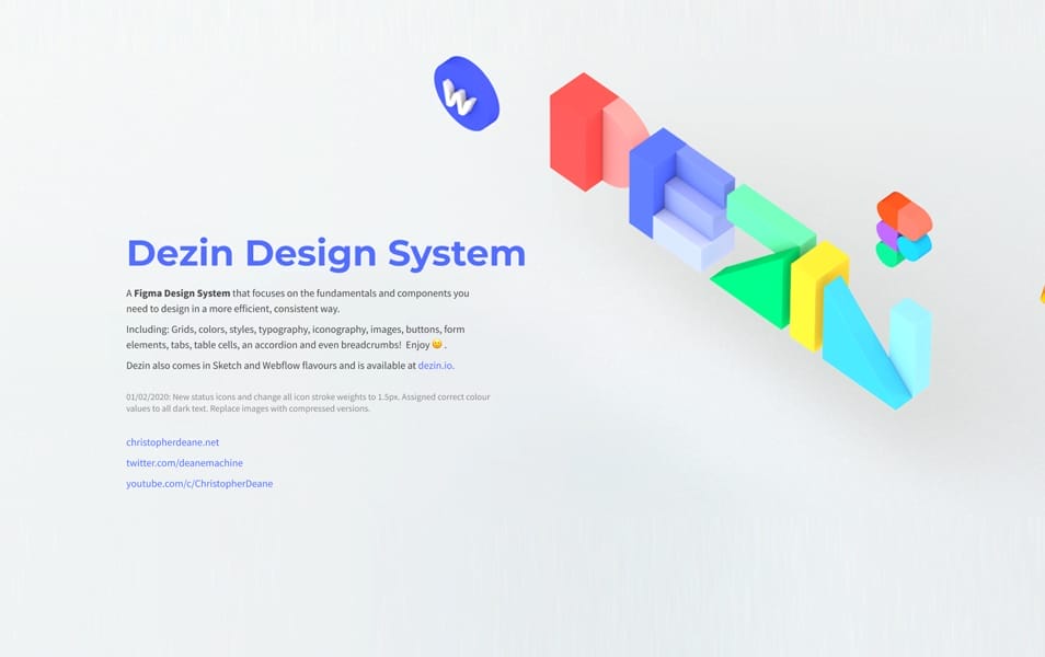 Dezin Design System for Figma