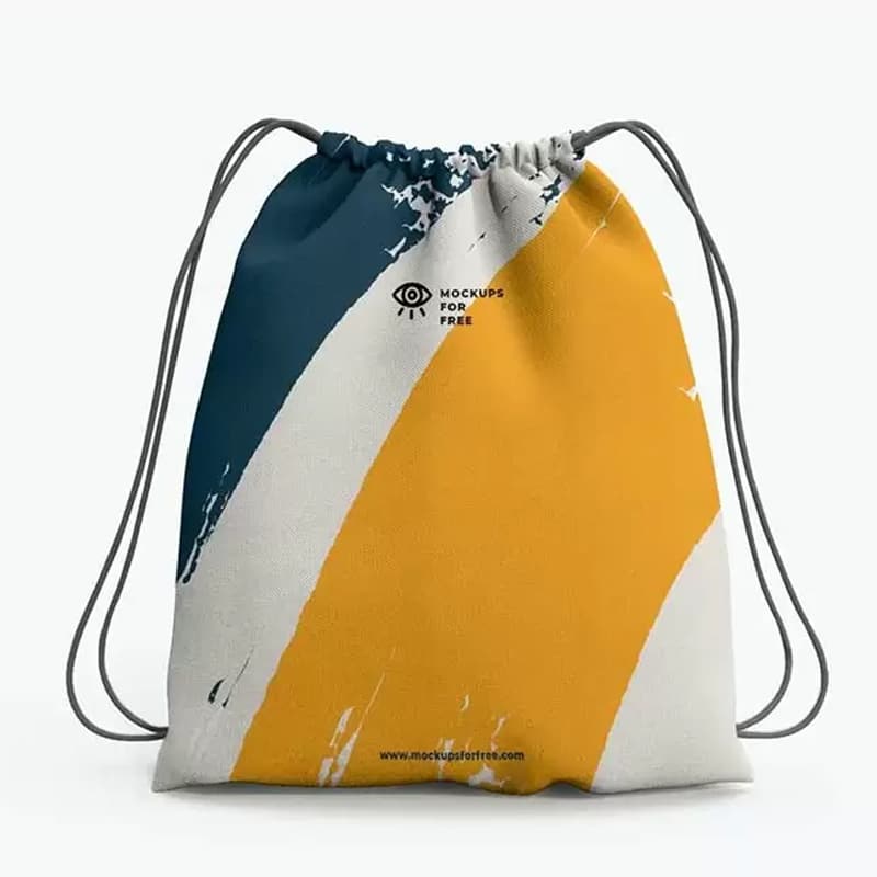Drawstring Bag Mockup