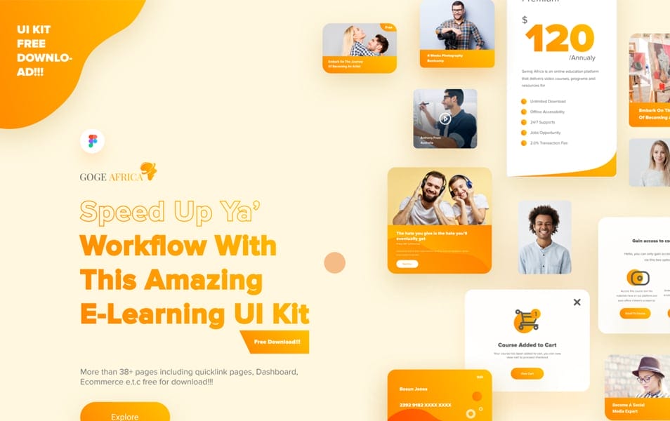 E-learning UI Kit