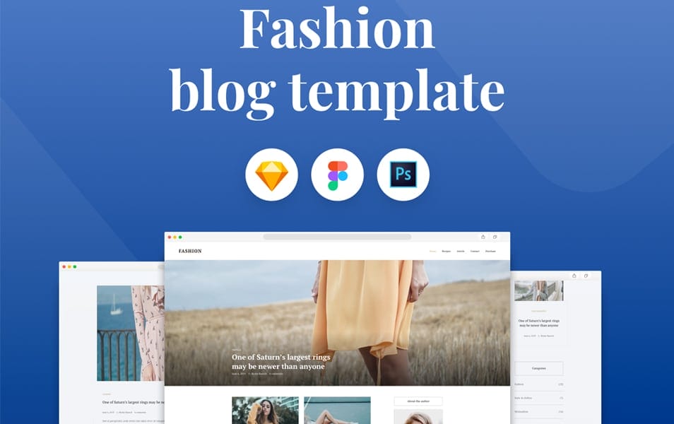 Fashion Blog Template