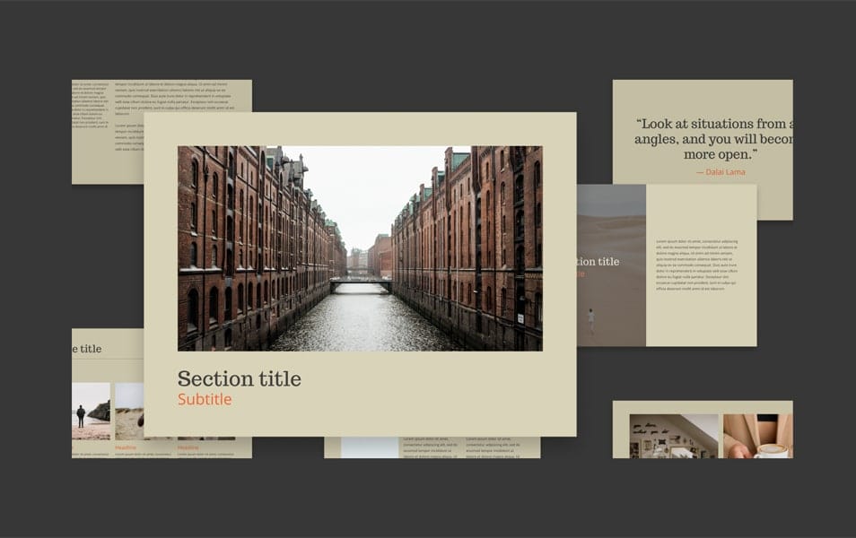 Figma Presentation Template