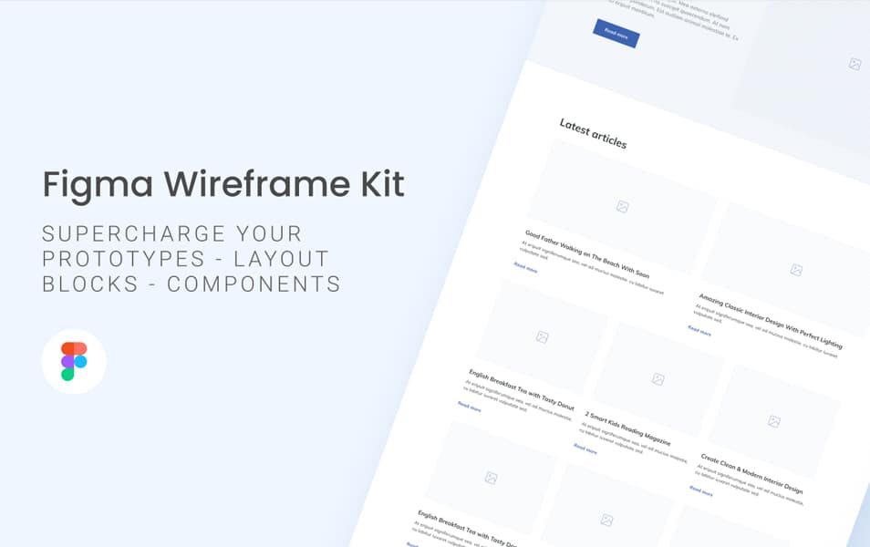 Figma Wireframe Kit