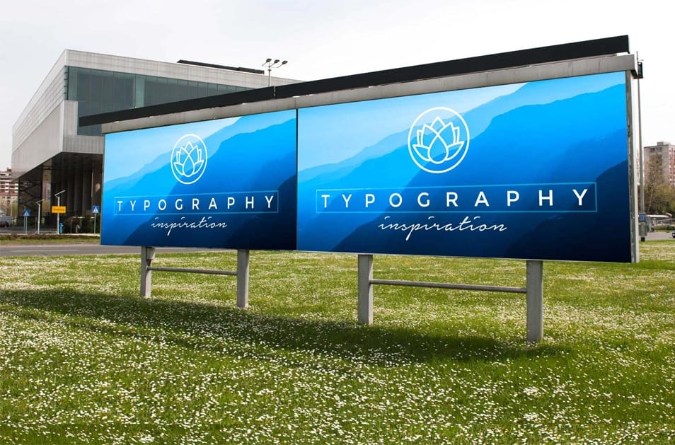 Free Big Company Billboard Mockup