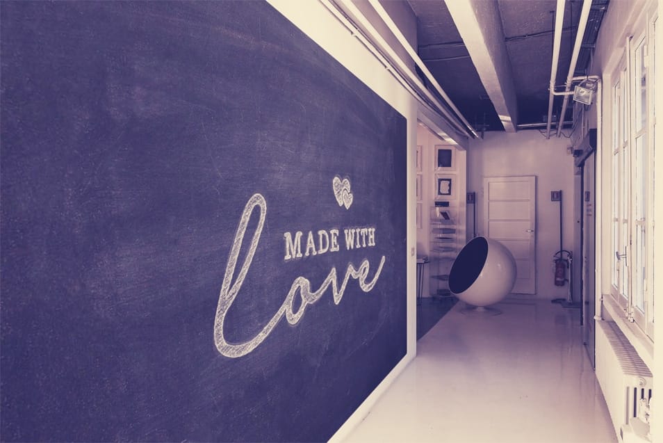 Free Black Board Design Mockup