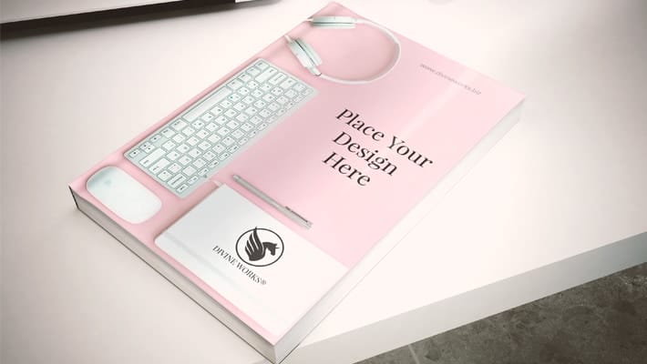 Free Book Cover Mockup