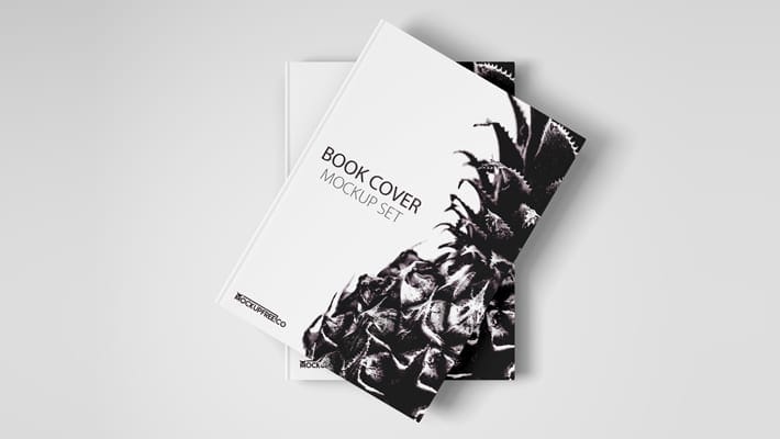 Free Book Cover PSD MockUps